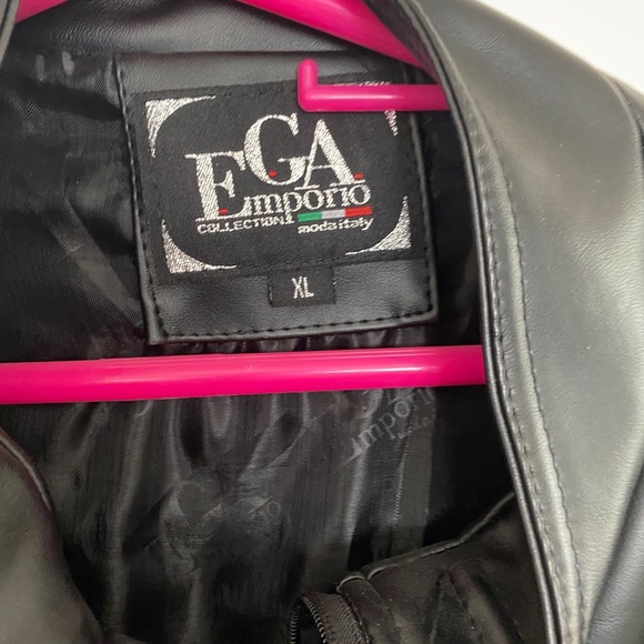 GA Emporio moda Italy Leather Jacket - Picture 4 of 7